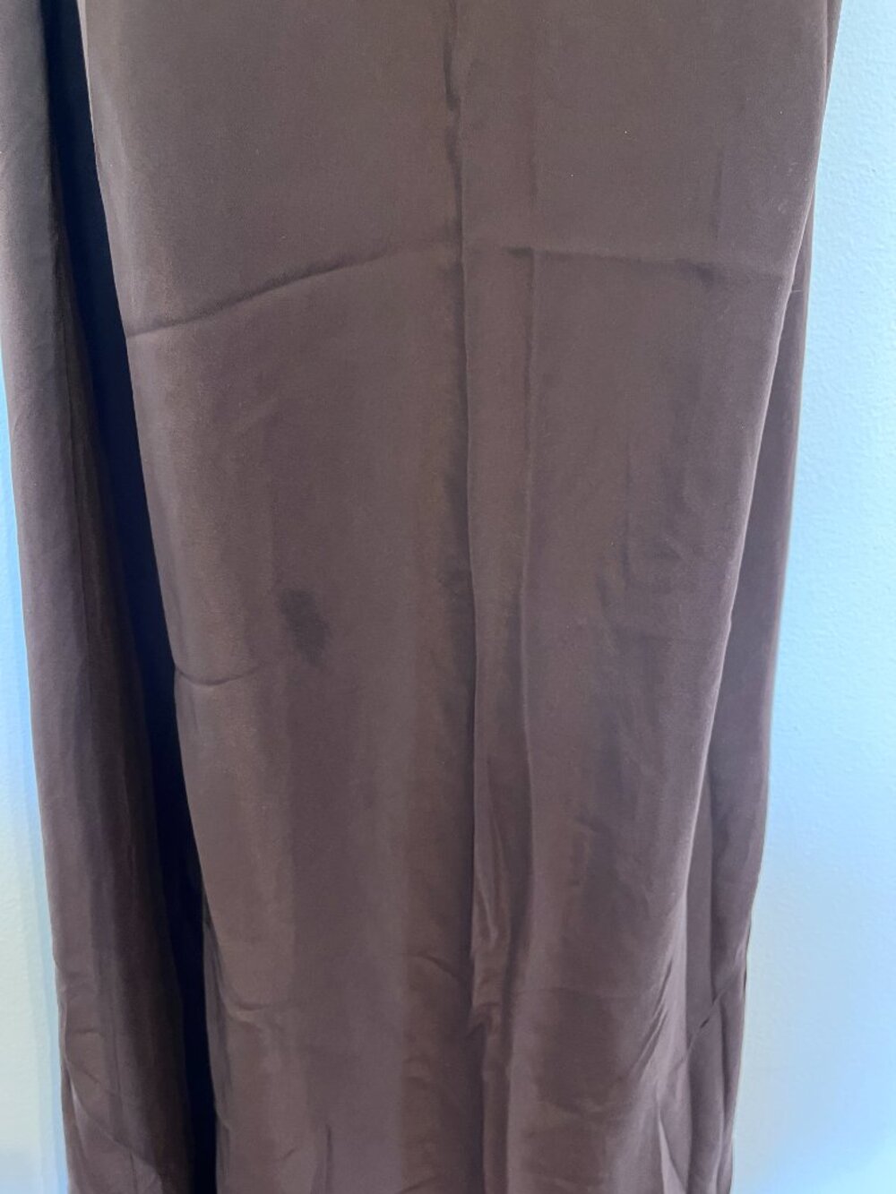 Reformation Provence Silk Dress in Cafe Size M (Altered) - Picture 12 of 14